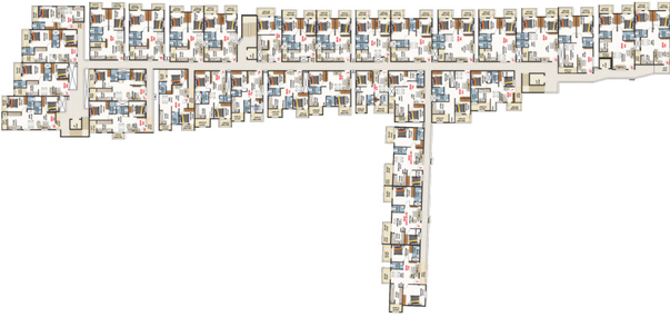 Floor Plan of Vaastu Tranquil in Kengeri, Bangalore - Image 127604