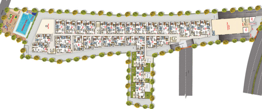 Master Plan of Vaastu Tranquil in Kengeri, Bangalore - Image 127605