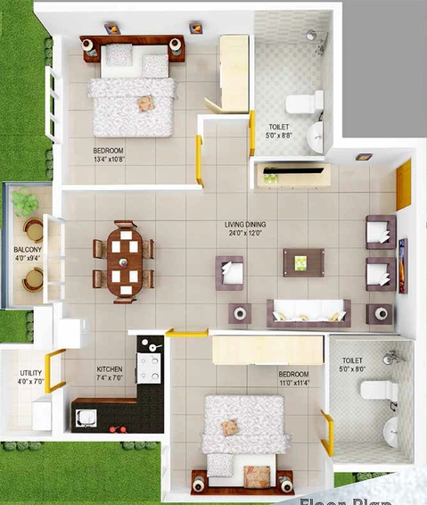 2 BHK Flat in Nest Campus Woods in Thrikkakara, Kochi - Image 856354