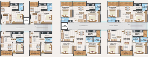 Floor Plan of MPH Aspira and Wondur in Isnapur, Hyderabad - Image 126350