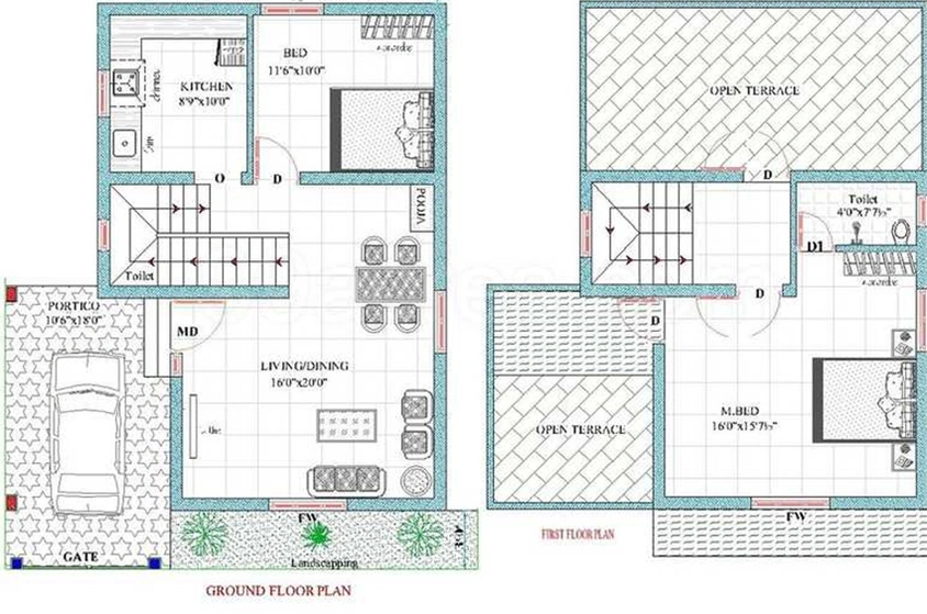 2 BHK House/Villa in KEM Elegant 2 in Kakkanad, Kochi - Image 856311