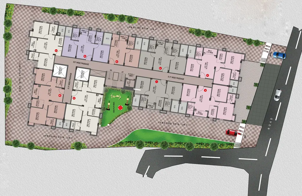 Master Plan of Magnolia Rainbow in Rajarhat, Kolkata - Image 242539