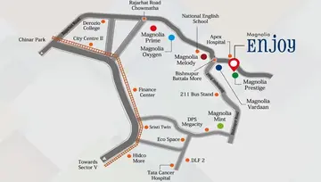Location of Magnolia Enjoy - Image 242480