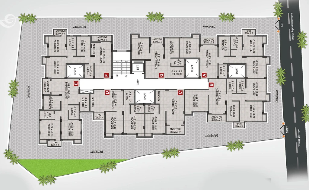 Master Plan of Magnolia Melody in Rajarhat, Kolkata - Image 242500