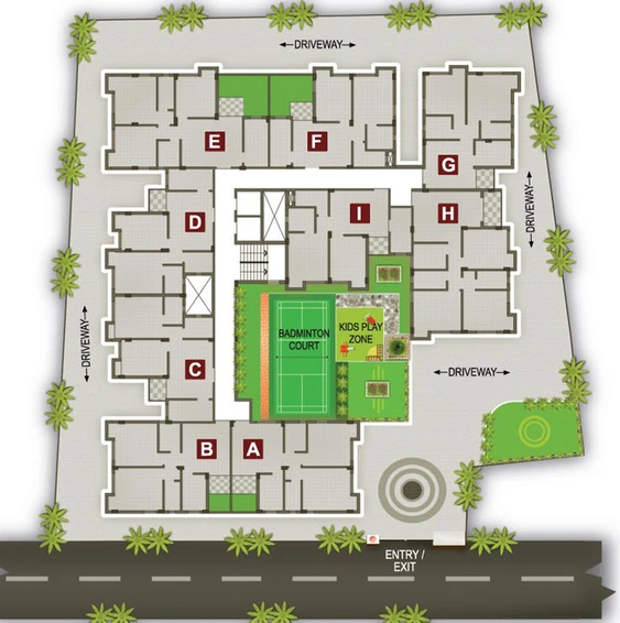 Master Plan of Magnolia Magnet in Rajarhat, Kolkata - Image 242493