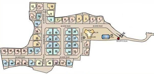 Master Plan of Heavenly Asta in Vazhakkala, Kochi - Image 274194