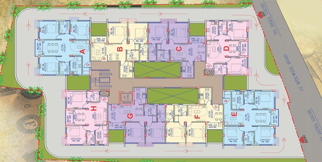 Master Plan of Magnolia Mint in Rajarhat, Kolkata - Image 242506