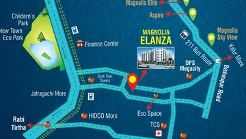 Location of Magnolia Elanza - Image 242468
