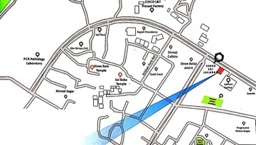 Location of Sandeep Shree Sai Jalaram - Image 256421