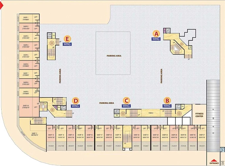 Master Plan of Sandeep Prathamesh Platinum in Ulwe, Navi Mumbai - Image 256362