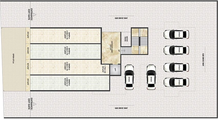 Master Plan of Sandeep Trimurti Apartment in Ulwe, Navi Mumbai - Image 256419