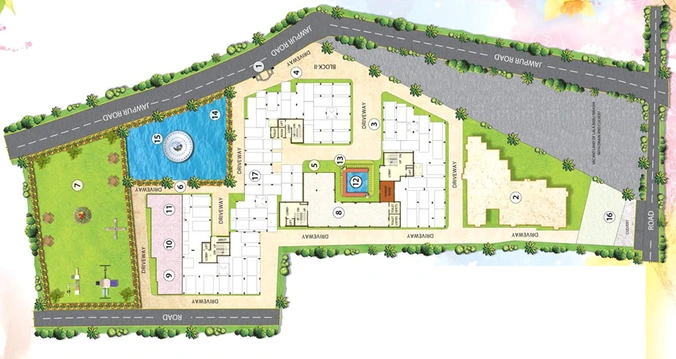 Master Plan of Bhawani Sunvalley in Dum Dum, Kolkata - Image 239626