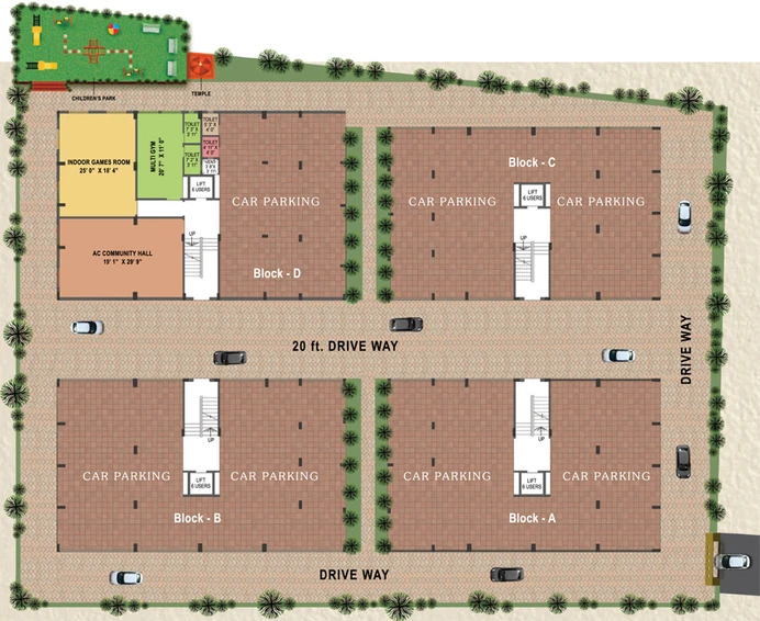 Master Plan of Bhawani North View in Rajarhat, Kolkata - Image 239615