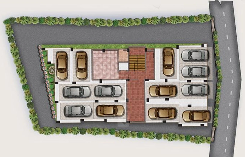 Master Plan of Bhawani Apartment 2 in Kestopur, Kolkata - Image 239578