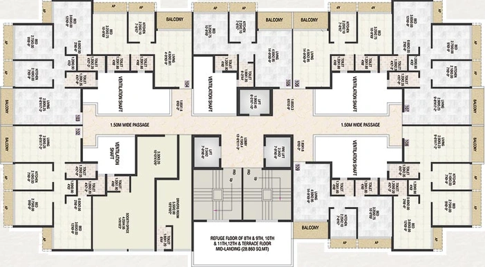 Floor Plan of Aniruddha Pooja in Ulwe, Navi Mumbai - Image 234776
