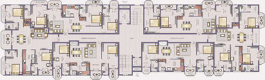 Floor Plan of AC Candlewood in Kadavanthra, Kochi - Image 260047