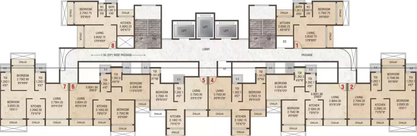 Floor Plan of Cemcon Innovative Icon in Taloja, Navi Mumbai - Image 99610