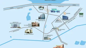 Location of Natural Aqua Waves West - Image 242565
