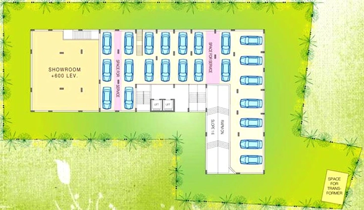 Master Plan of Natural Sarvapriya Residency in Kalighat, Kolkata - Image 261706