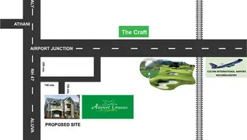 Location of Dew Airport Greens - Image 277444