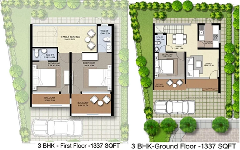 3 BHK House/Villa in Nucleus Fairdale in Kakkanad, Kochi - Image 850192