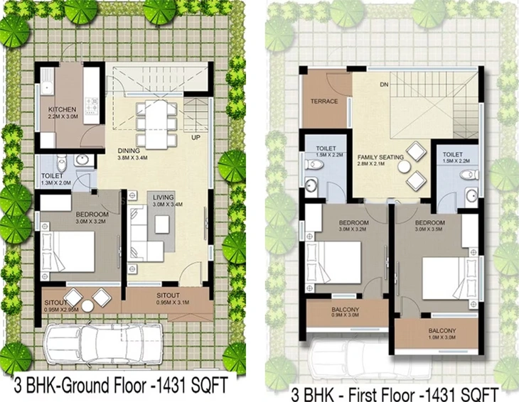 3 BHK House/Villa in Nucleus Fairdale in Kakkanad, Kochi - Image 850193