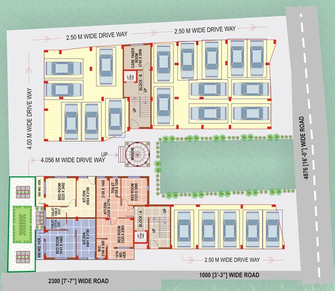 Master Plan of Nirman Garden in Kestopur, Kolkata - Image 245100