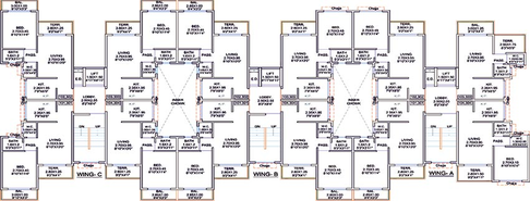 Floor Plan of Priyal Govind Greens in Kewale, Navi Mumbai - Image 253988