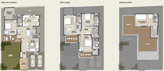 4 BHK House/Villa in Nucleus Lavender in Eroor, Kochi - Image 850197