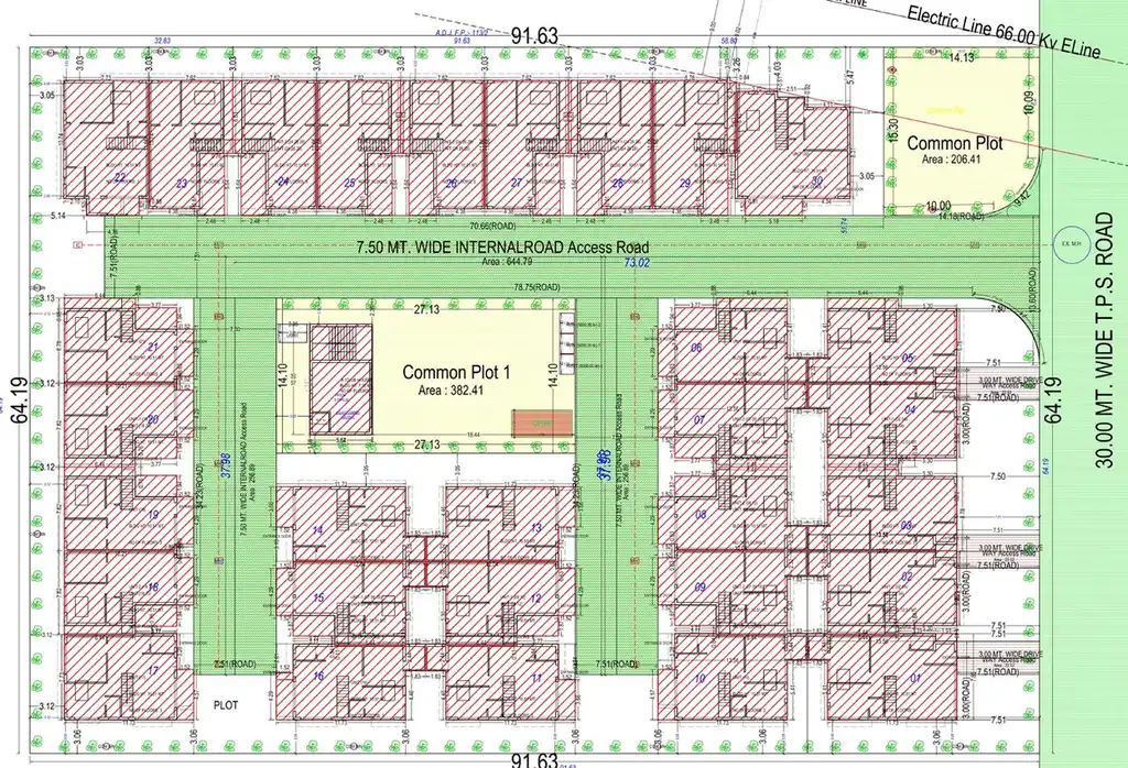 Master Plan of Beacon Keystone 30 in Kathwada, Ahmedabad - Image 126787