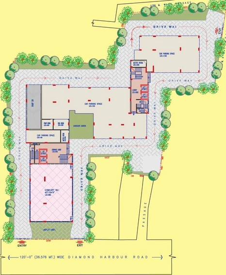 Master Plan of Shrachi Akshara Vilaas in New Alipore, Kolkata - Image 245134
