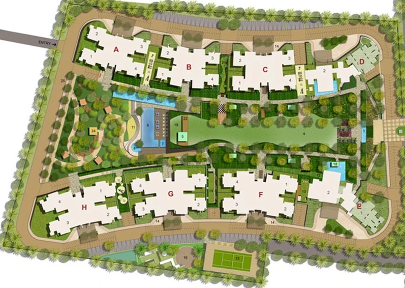 Master Plan of Delta Greens in Pushpak Nagar, Navi Mumbai - Image 238493