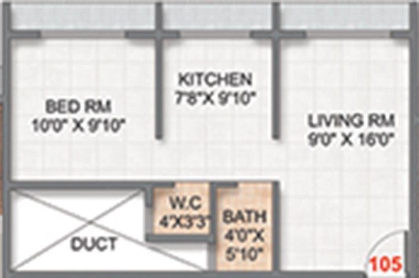 1 BHK Flat in Namo Sai Aura in Panvel, Navi Mumbai - Image 840332