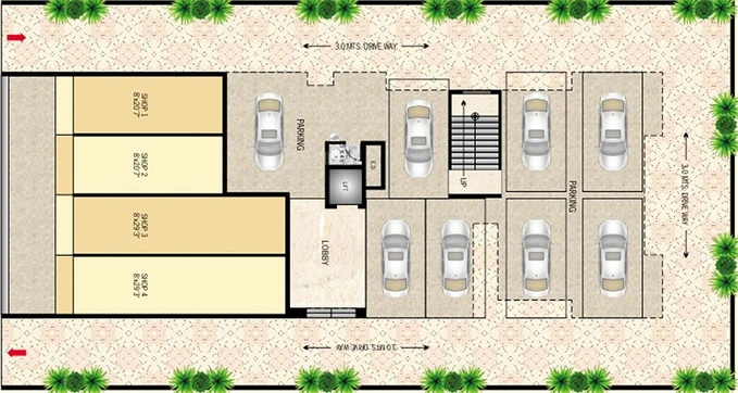 Master Plan of Leaf Villa in Dronagiri, Navi Mumbai - Image 258859