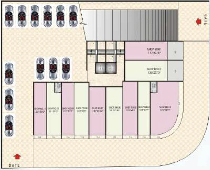 Master Plan of Majestic Villa in Dronagiri, Navi Mumbai - Image 259439
