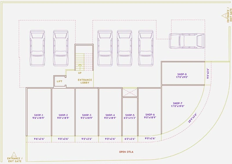 Master Plan of Shreya Villa in Dronagiri, Navi Mumbai - Image 259507