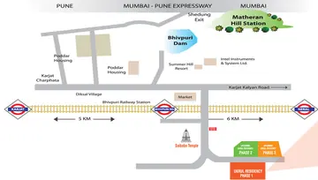 Location of Ashiana Saurabh Residency - Image 230844