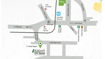 Location of Ganguly 4 Sight City House - Image 245550