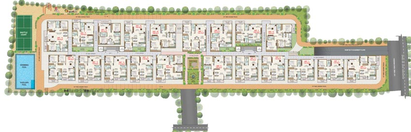 Master Plan of Dhruva Coral in Nagasandra, Bangalore - Image 125397