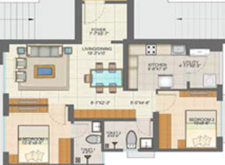 2 BHK Flat in Runwal Pinnacle in Mulund West, Mumbai - Image 462885