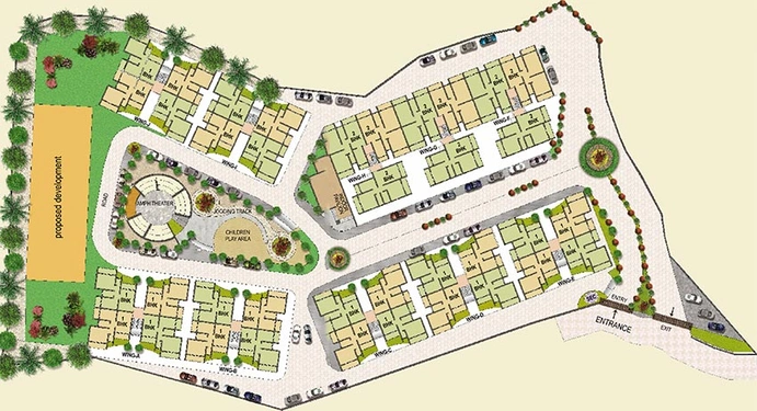 Master Plan of Siddhivinayak Eden in Panvel, Navi Mumbai - Image 256955