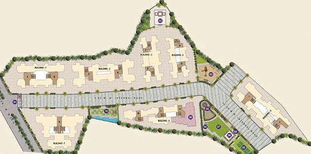 Master Plan of Siddhivinayak Garima in Panvel, Navi Mumbai - Image 256977