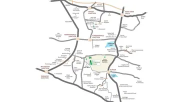 Location of Disha Central Park - Image 125410