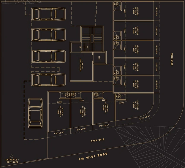 Master Plan of Sambhav Deep Divine 5 in Vadghar, Navi Mumbai - Image 255336