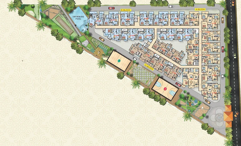 Master Plan of Velpula Pride in Yelahanka, Bangalore - Image 125421