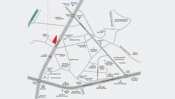 Location of Satyamev Royal 4 - Image 267034