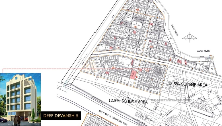 Location of Sambhav Deep Devansh 5 in Karanjade, Navi Mumbai - Image 255219