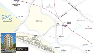 Location of Sambhav Deep Elanza - Image 255492