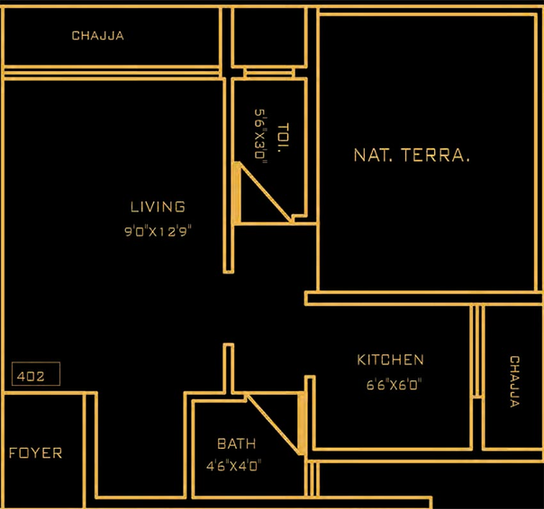 1 RK Studio Apartment in Sambhav Deep Laxmi in Karanjade, Navi Mumbai - Image 842535