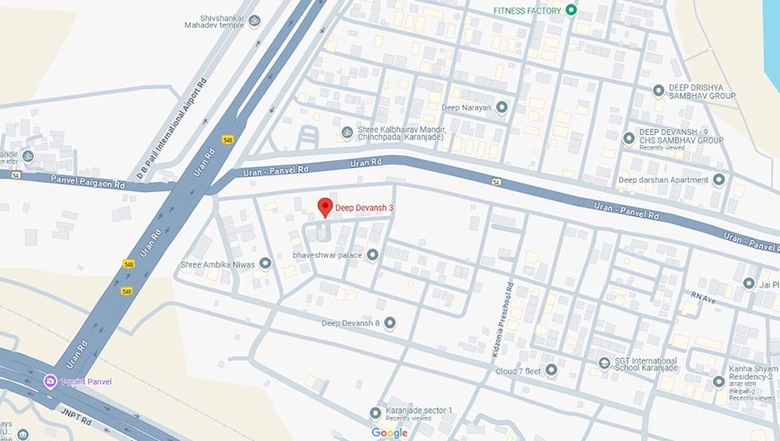 Location of Sambhav Deep Devansh 3 in Karanjade, Navi Mumbai - Image 255201